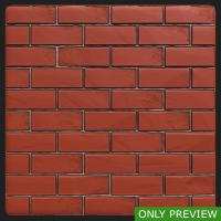 PBR wall bricks preview 0002